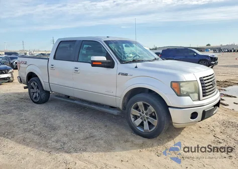 2012 Ford F150 Supercrew из США, поврежденный, VIN 1FTFW1CTXCFC77535